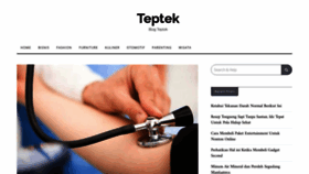 What Teptek.com website looked like in 2020 (3 years ago)