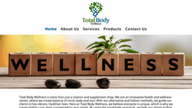 What Totalbodywell.com website looked like in 2020 (3 years ago)
