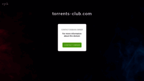 What Torrents-club.com website looked like in 2020 (3 years ago)