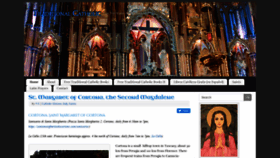 What Traditionalcatholic.co website looked like in 2020 (3 years ago)