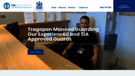 What Tragopan-security.co.uk website looked like in 2020 (3 years ago)