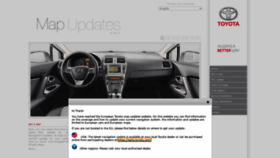What Toyota-mapupdates.eu website looked like in 2020 (3 years ago)