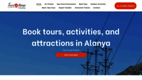What Toursinalanya.com website looked like in 2020 (3 years ago)