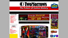 What Twomorrows.com website looked like in 2020 (3 years ago)
