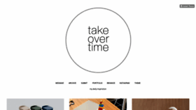 What Takeovertime.co website looked like in 2020 (3 years ago)