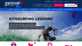 What Thekitesurfcentre.com website looked like in 2020 (3 years ago)