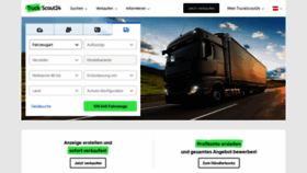 What Truckscout24.at website looked like in 2020 (3 years ago)