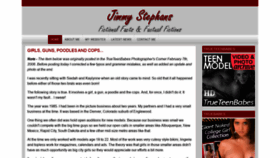 What Truejimmy.com website looked like in 2020 (3 years ago)