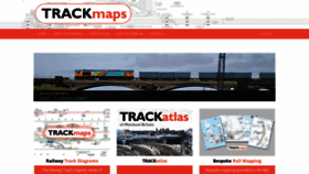 What Trackmaps.co.uk website looked like in 2020 (3 years ago)