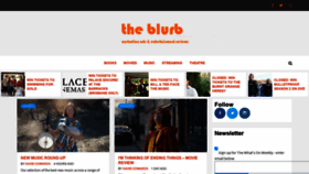 What Theblurb.com.au website looked like in 2020 (3 years ago)