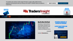 What Tradersinsight.news website looked like in 2020 (3 years ago)