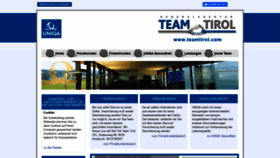 What Teamtirol.com website looked like in 2020 (3 years ago)