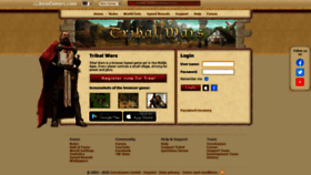 What Tribalwars.net website looked like in 2020 (3 years ago)