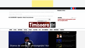 What Timisoarastiri.ro website looked like in 2020 (3 years ago)