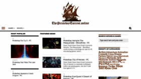 What Thepiratebaytorrent.online website looked like in 2020 (3 years ago)