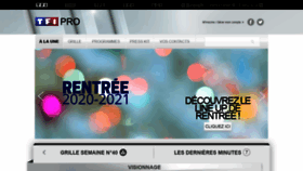What Tf1pro.com website looked like in 2020 (3 years ago)