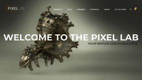 What Thepixellab.net website looked like in 2020 (3 years ago)