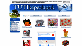 What Tutikepeslapok.hu website looked like in 2020 (3 years ago)
