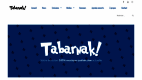 What Tabarnak.be website looked like in 2020 (3 years ago)