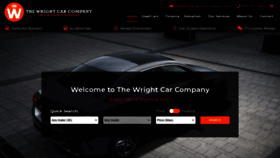 What Thewrightcarcompany.co.uk website looked like in 2020 (3 years ago)