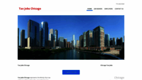 What Taxjobschicago.com website looked like in 2020 (3 years ago)