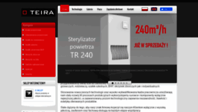 What Teira.pl website looked like in 2020 (3 years ago)