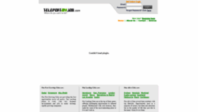 What Teleportmyjob.com website looked like in 2020 (3 years ago)