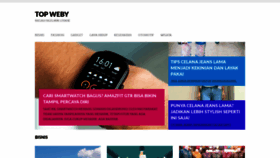 What Topweby.net website looked like in 2020 (3 years ago)