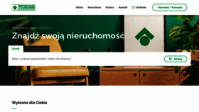 What Tecnocasa.pl website looked like in 2020 (5 years ago)