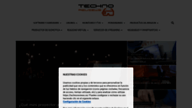 What Technoreviews.es website looked like in 2020 (3 years ago)
