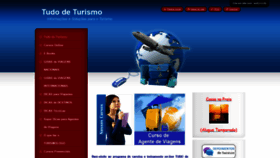 What Tudodeturismo.com.br website looked like in 2020 (3 years ago)