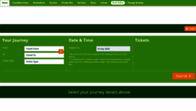 What Ticketbooking.dublincoach.ie website looked like in 2020 (3 years ago)