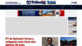 What Tribunadabahia.com.br website looked like in 2020 (3 years ago)