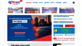 What Techpal.vn website looked like in 2020 (3 years ago)
