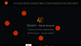 What Tekser.org website looked like in 2020 (3 years ago)