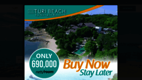 What Turibeach.com website looked like in 2020 (3 years ago)