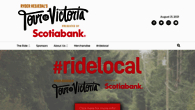 What Tourdevictoria.com website looked like in 2020 (3 years ago)
