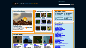 What Tankgamesonline.org website looked like in 2020 (3 years ago)