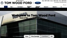 What Tomwoodford.com website looked like in 2020 (3 years ago)