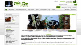 What Tiki-zen.com website looked like in 2020 (3 years ago)