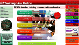 What Traininglinkonline.co.uk website looked like in 2020 (3 years ago)