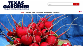 What Texasgardener.com website looked like in 2020 (3 years ago)