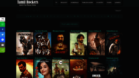 What Tamilrockermovies.vip website looked like in 2020 (3 years ago)