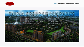 What Taipangroup.com.my website looked like in 2020 (3 years ago)