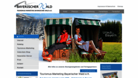 What Tourismus-marketing-bayerischer-wald.de website looked like in 2020 (3 years ago)