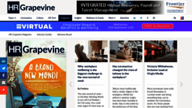 What Thegrapevinemagazine.com website looked like in 2020 (3 years ago)