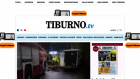 What Tiburno.tv website looked like in 2020 (3 years ago)