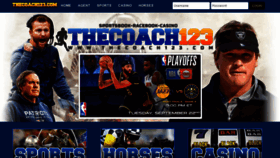 What Thecoach123.com website looked like in 2020 (3 years ago)