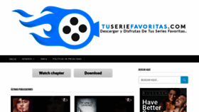 What Tuseriefavoritas.com website looked like in 2020 (3 years ago)
