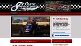What Tristatespeedway.com website looked like in 2020 (3 years ago)